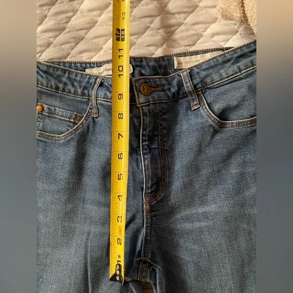 Pilcro high rise crop flare jeans Size 29 - Picture 5 of 6